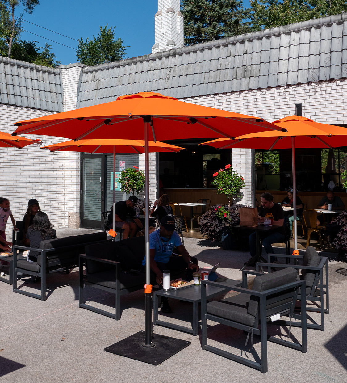 Durable Umbrellas for Cafes