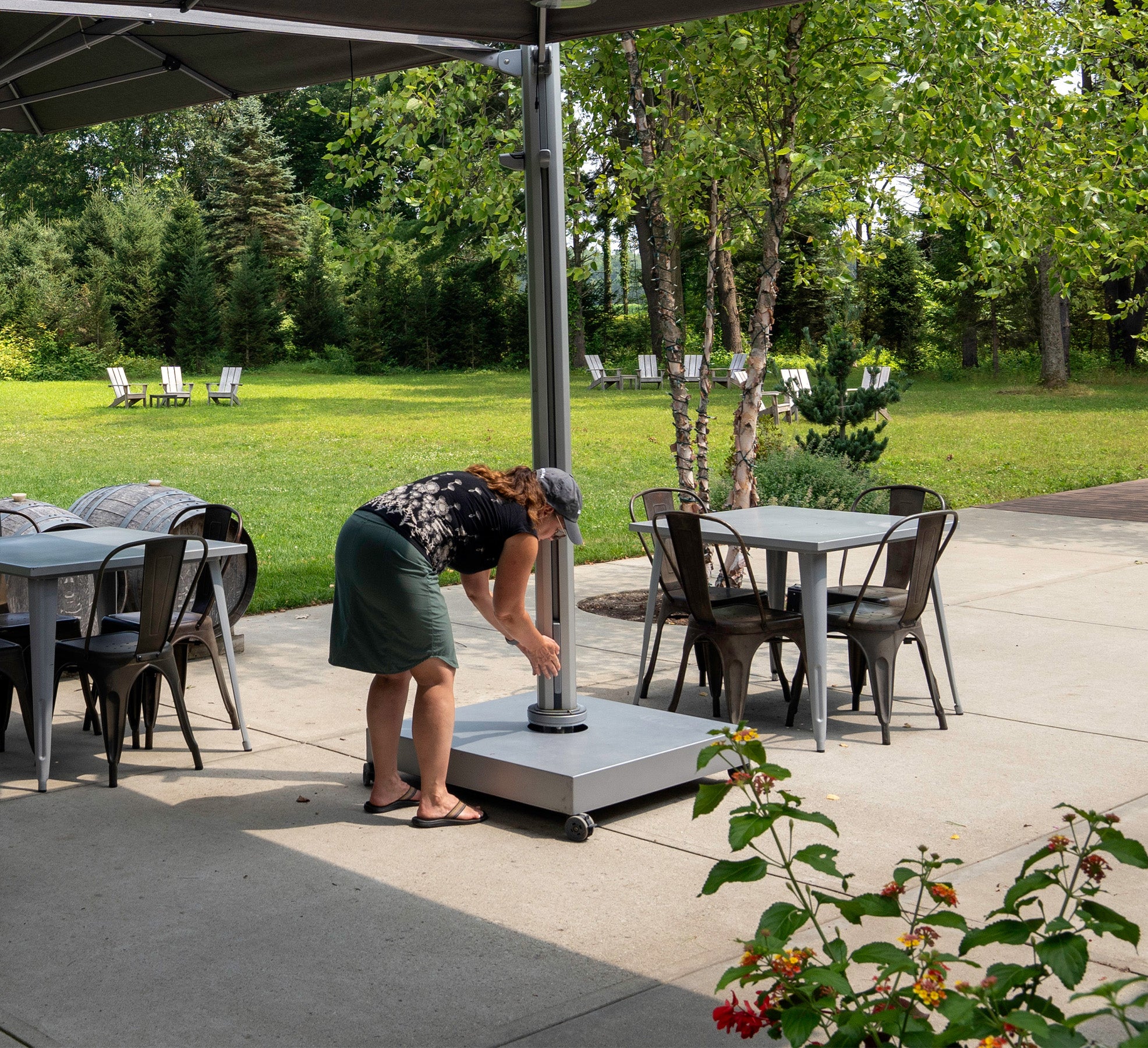 Free-Standing Base Castor Wheels