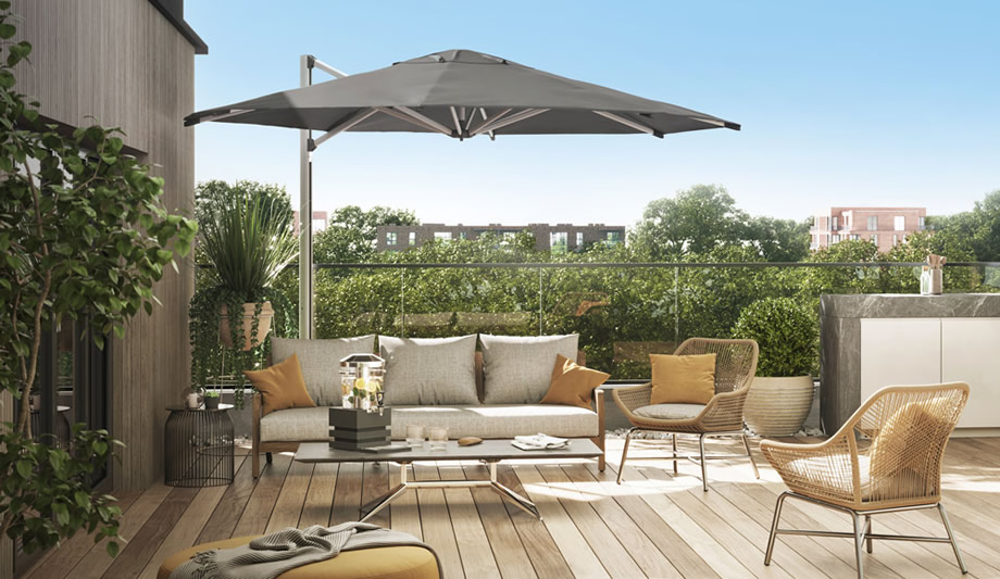 SU4 Umbrella - outdoor umbrella shade