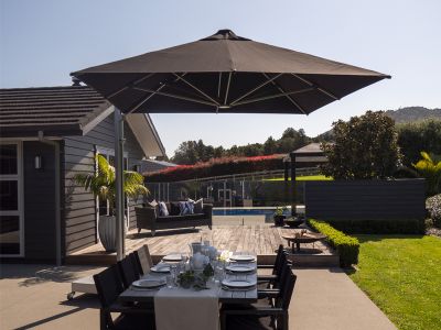 cantilever umbrella at home